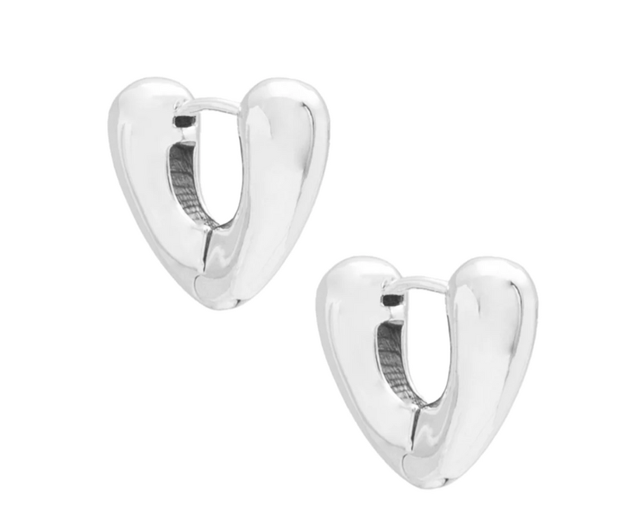 V-Shape Huggie Earrings